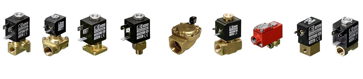 General Purpose Brass Solenoid Valves for Air, Water & Other Fluids